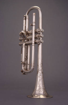 Trumpet cornet, B-flat, A, low pitch