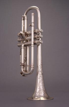 Trumpet cornet, B-flat, A, low pitch