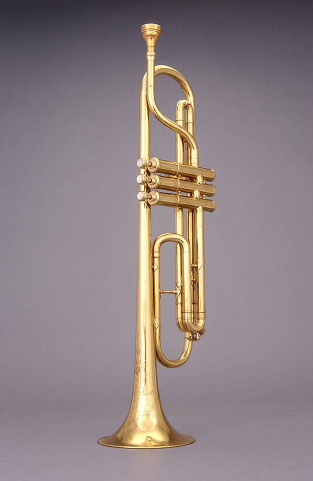 Bass trumpet, E-flat, high pitch