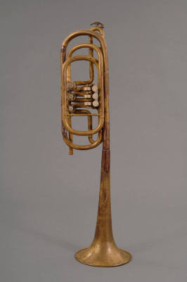 Over-the-shoulder bass trumpet, C