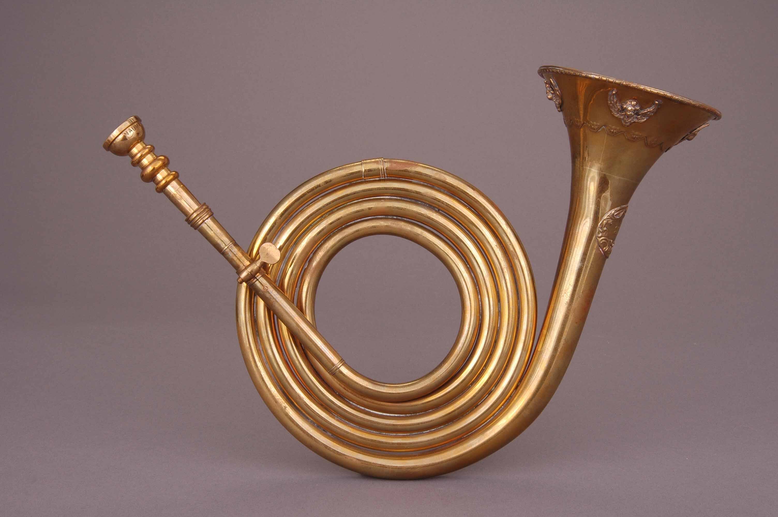 Coiled trumpet, D