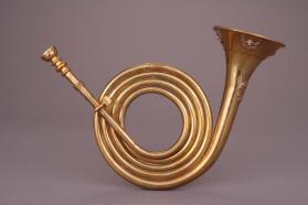 Coiled trumpet, D
