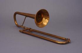 Slide cornet, B-flat, low pitch