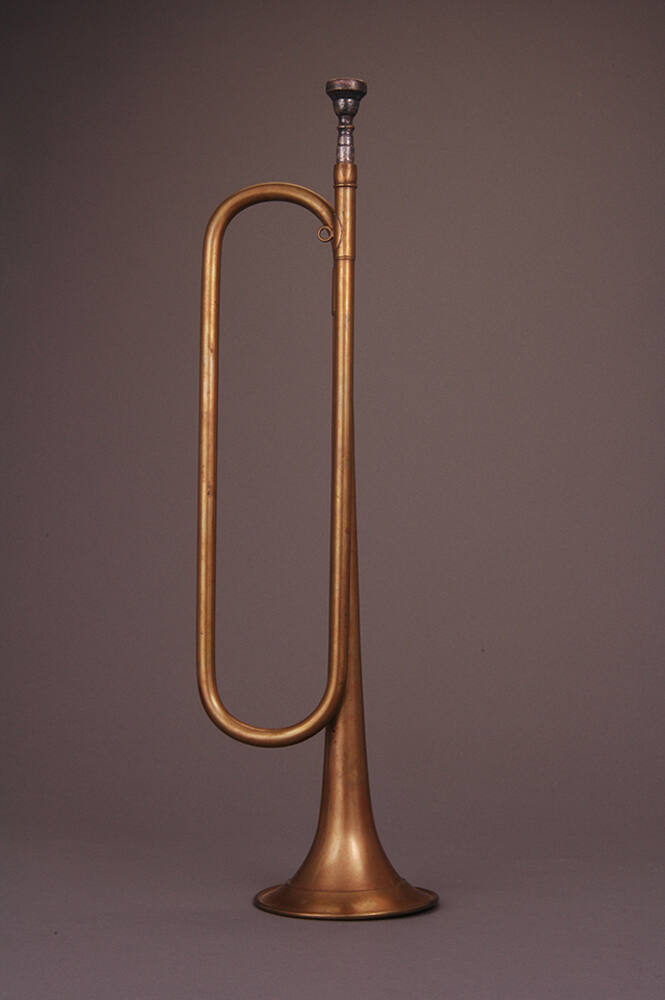 Military signal trumpet, B-flat