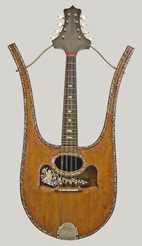 Lyre mandolin