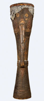 Hourglass drum