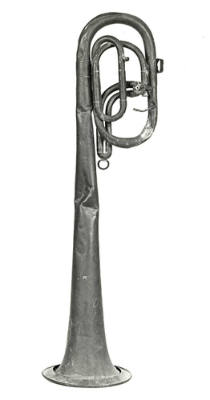 Over-the-shoulder alto horn, E-flat