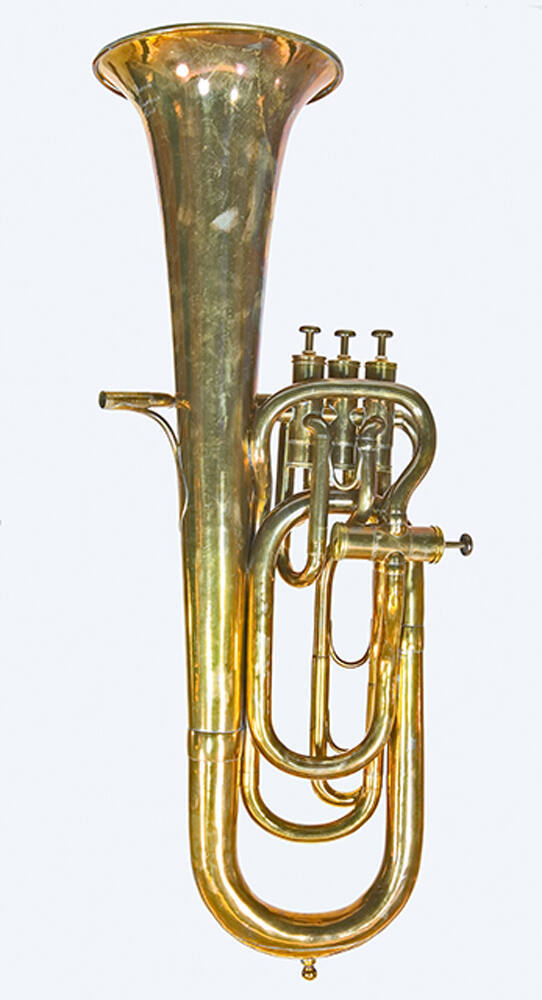 Bass saxhorn, B-flat, high pitch