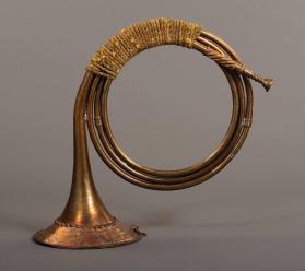Coiled trumpet, A