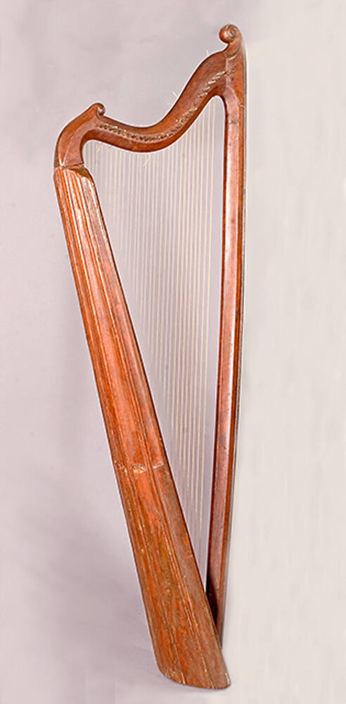 Diatonic harp