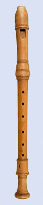 Alto recorder, F