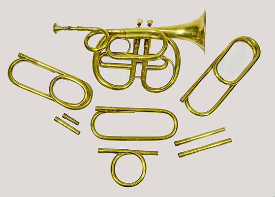 Cornet à pistons, B-flat, A, A-flat, G, F, E-flat, and C