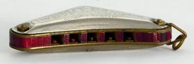 Miniature diatonic harmonica, A