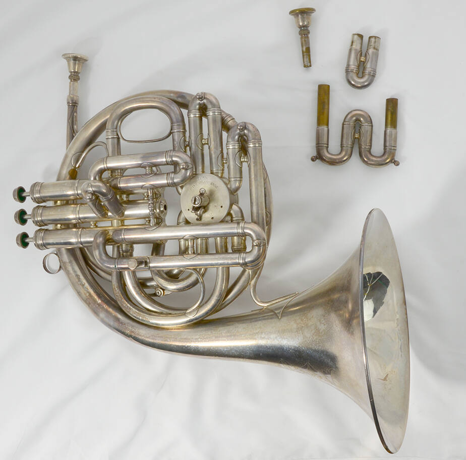 Mellophone, F, E-flat, D, C, high pitch / low pitch