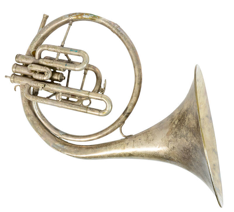 Mellophone, E-flat, high pitch / low pitch