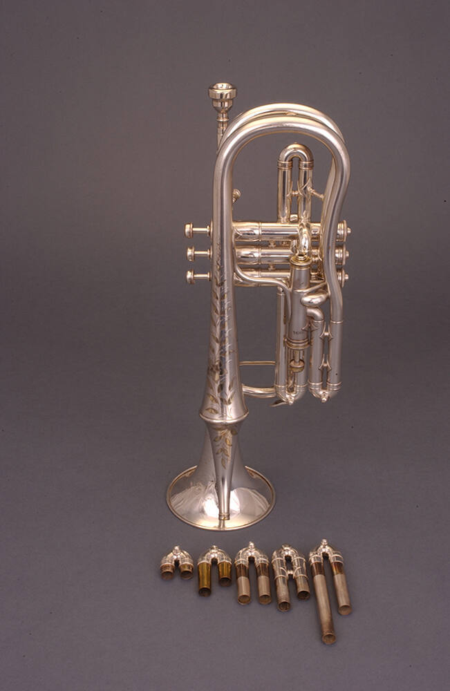 Echo trumpet cornet, B-flat, A, high pitch / low pitch