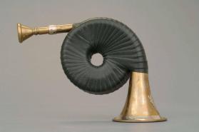 Pocket hunting horn, B-flat