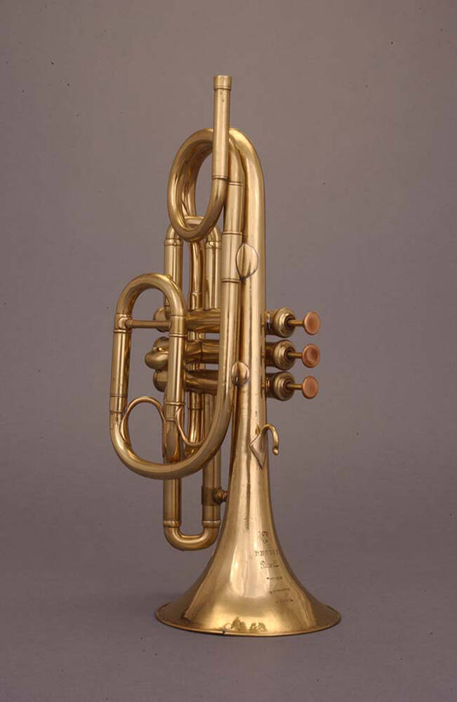 Cornet, [B-flat missing], G [high pitch] or A-flat