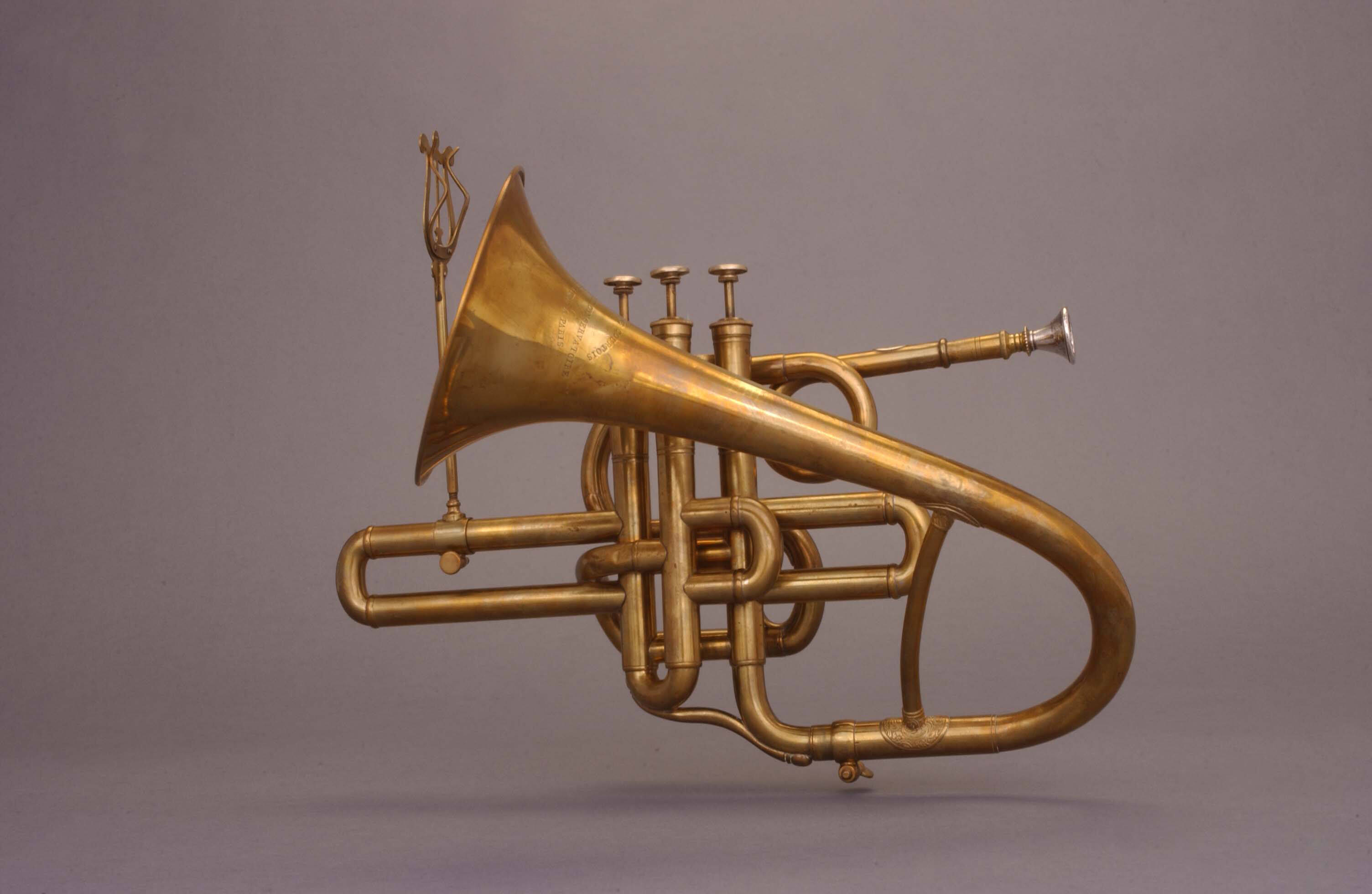 Cornet à pistons, C, B, B-flat, A, A-flat, G, G-flat, F, E, E-flat, and D