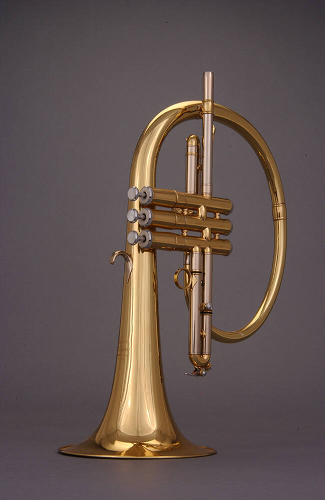 Flugelhorn, oval, B-flat