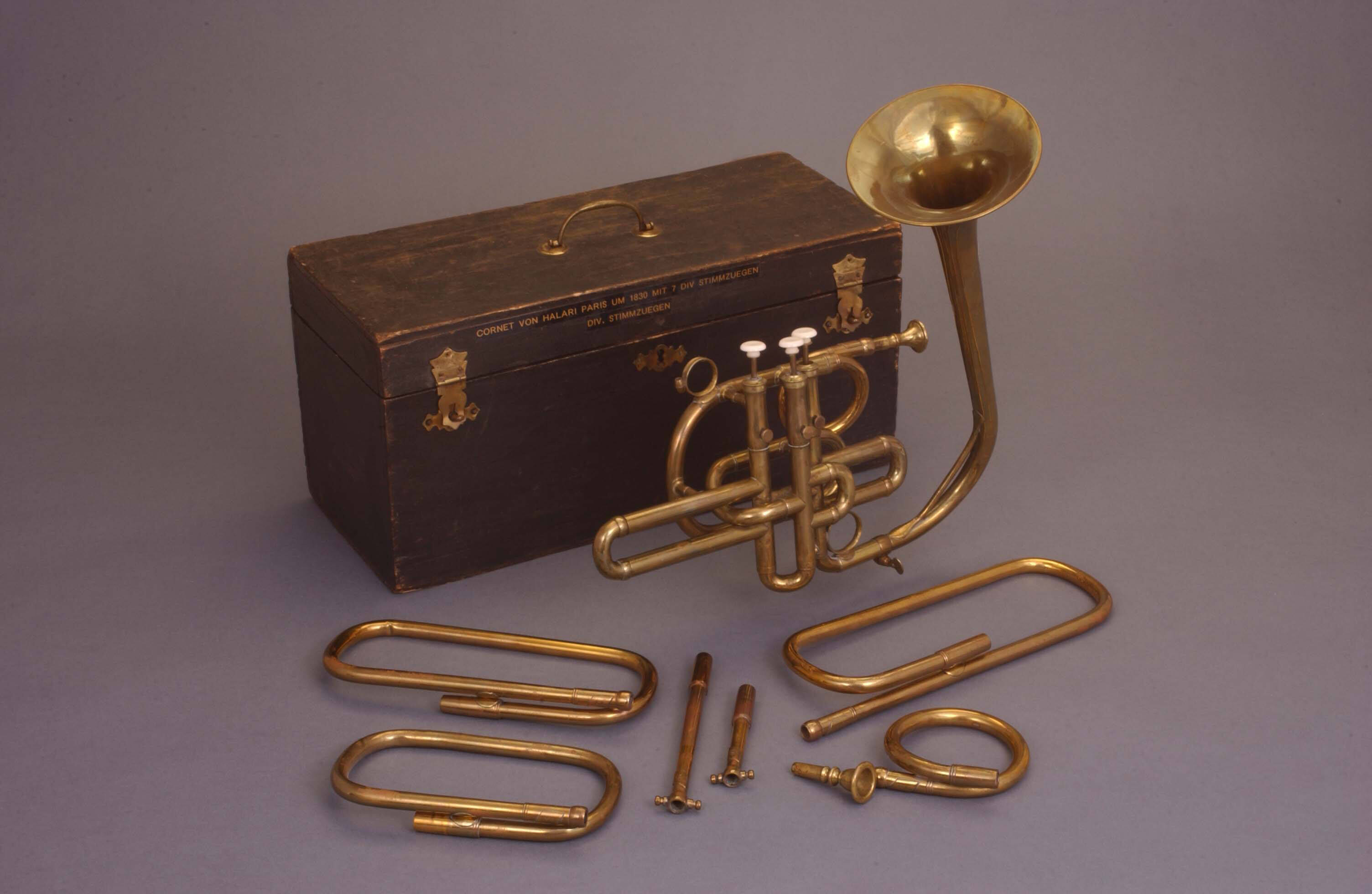 Cornet à pistons, B-flat, A, A-flat, G, F, E, and E-flat