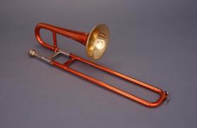 Slide trumpet or Mini trombone, B-flat