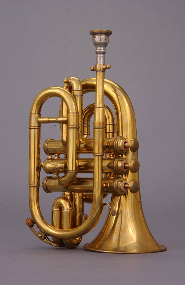 Pocket cornet, B-flat, A, Old Philharmonic pitch or high pitch