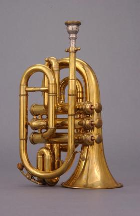 Pocket cornet, B-flat, A, Old Philharmonic pitch or high pitch