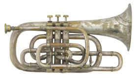 Alto horn, cornet style, E-flat, high pitch