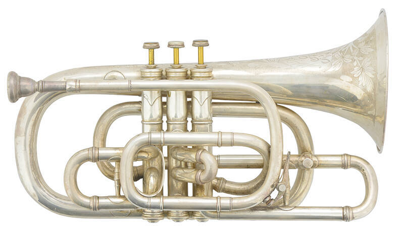 Alto horn, bell front, E-flat