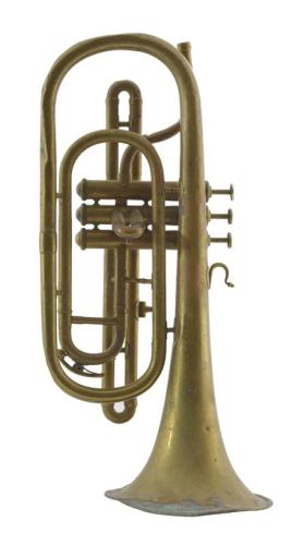 Alto horn, bell front, E-flat