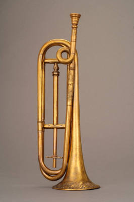 Mechanical slide trumpet, F, E