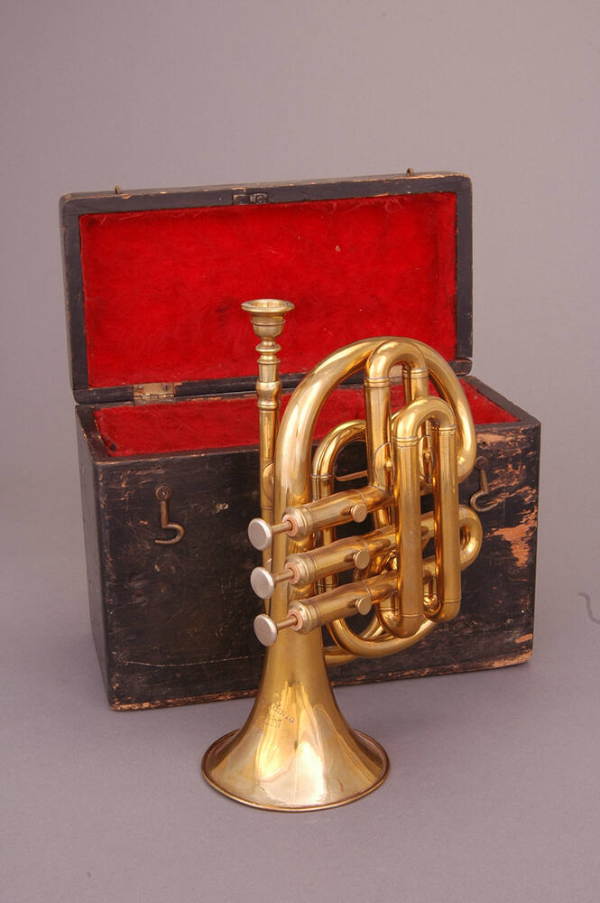 Pocket cornet, B-flat