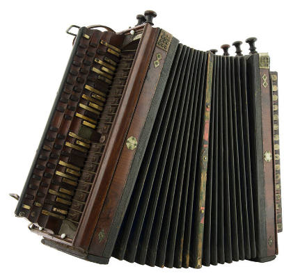 Diatonic button accordion