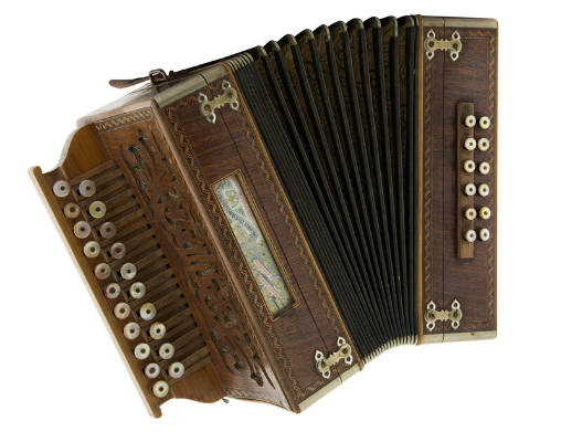 Diatonic button accordion