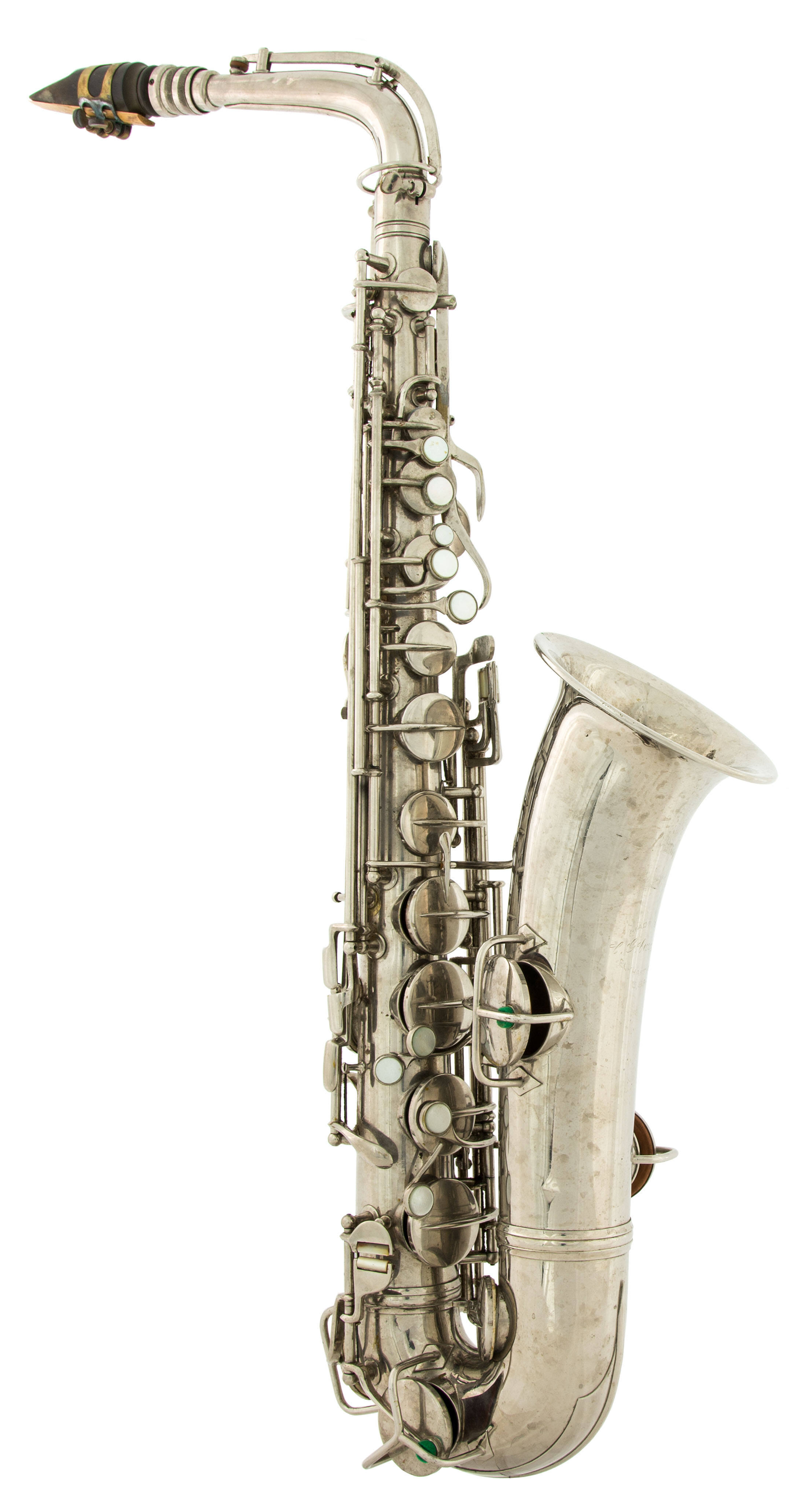 C-melody tenor saxophone, low pitch