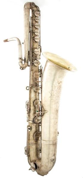 Bass saxophone, B-flat, high pitch / low pitch