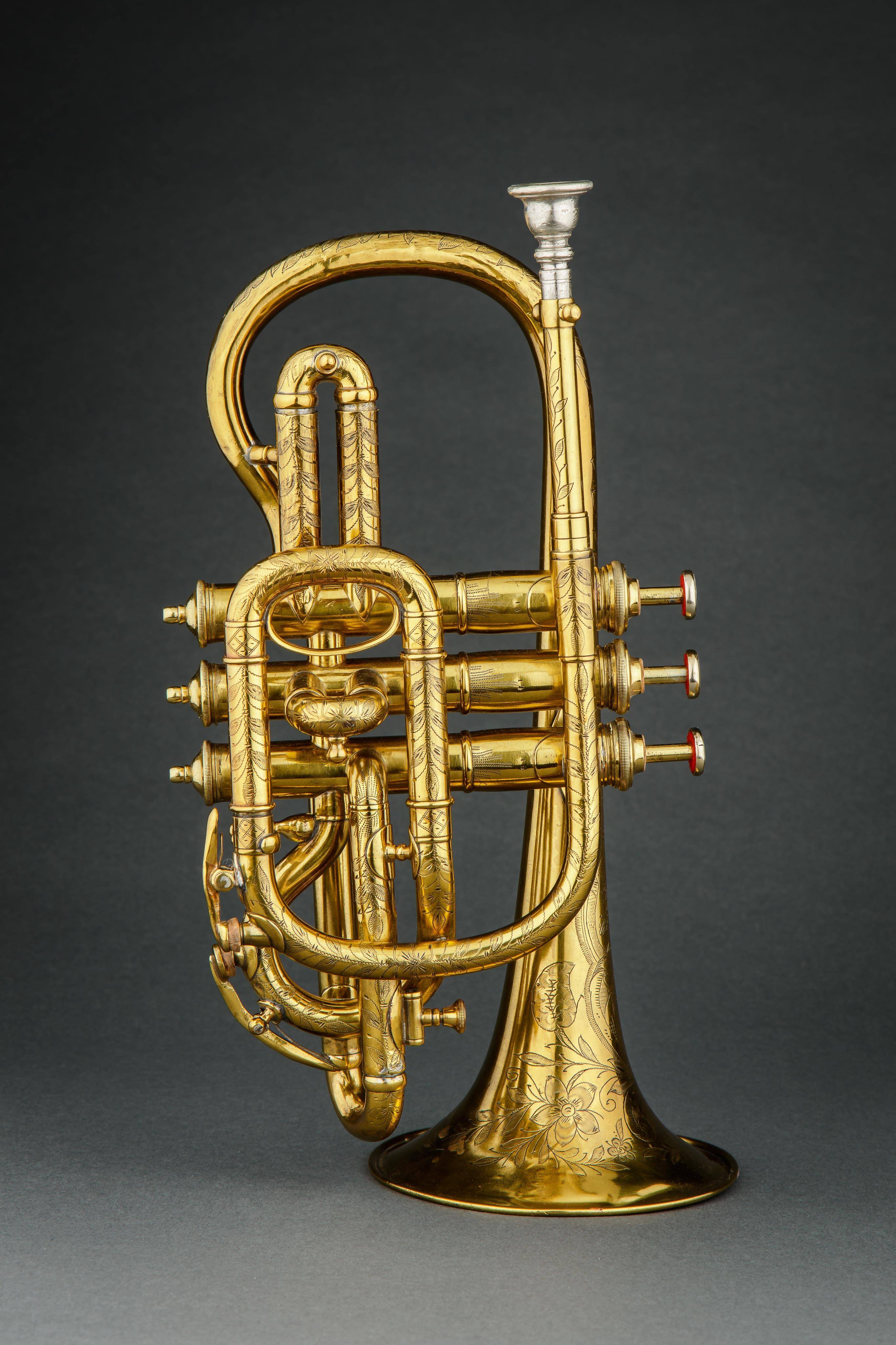 Cornet, B-flat, A, high pitch / low pitch