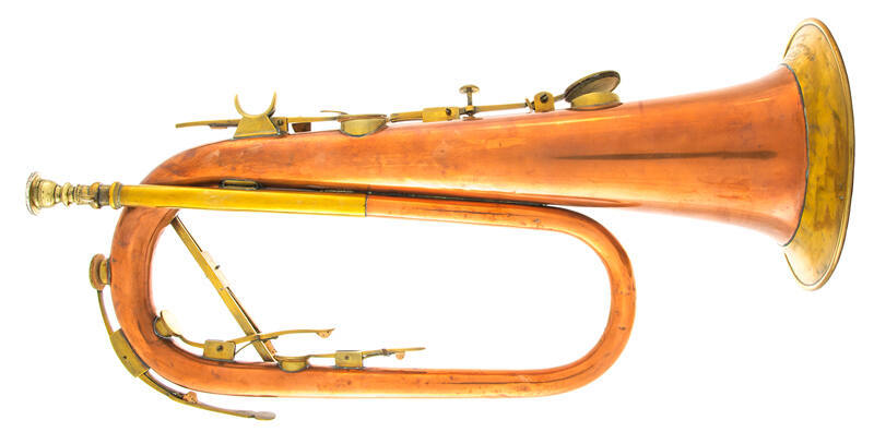 Keyed bugle, C