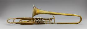 Bass valve trombone, F, high pitch / low pitch