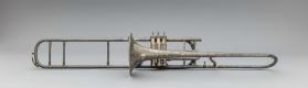 Tenor valve trombone, B-flat, high pitch