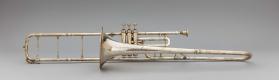 Tenor valve trombone, B-flat, high pitch / low pitch