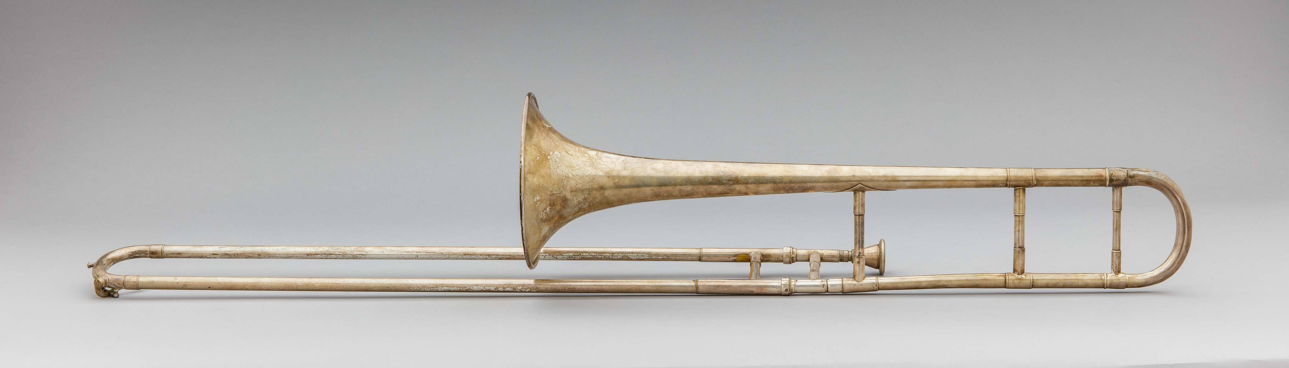 Tenor trombone, B-flat, high pitch / low pitch