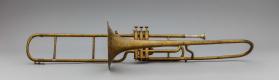 Tenor valve trombone, B-flat, high pitch
