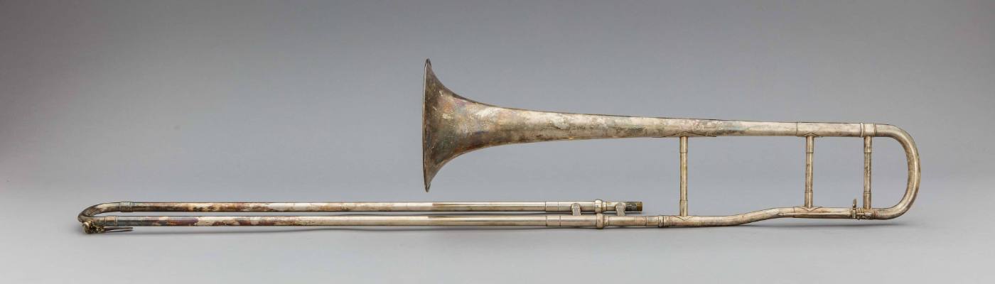 Tenor trombone, B-flat, high pitch / low pitch