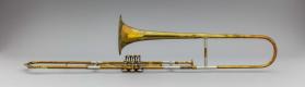 Tenor valve trombone, B-flat, low pitch