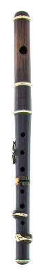 Piccolo flute, D-flat, high pitch (composite)