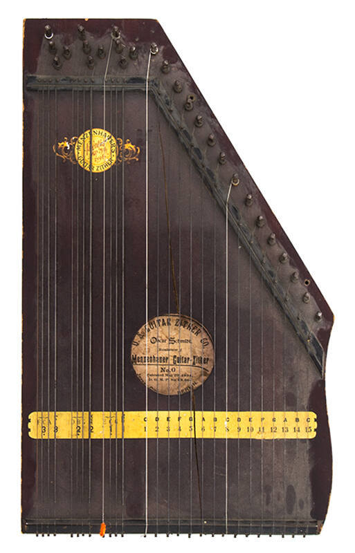 Menzenhauer deals guitar zither