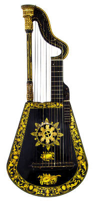 Richardson's improved harp lute