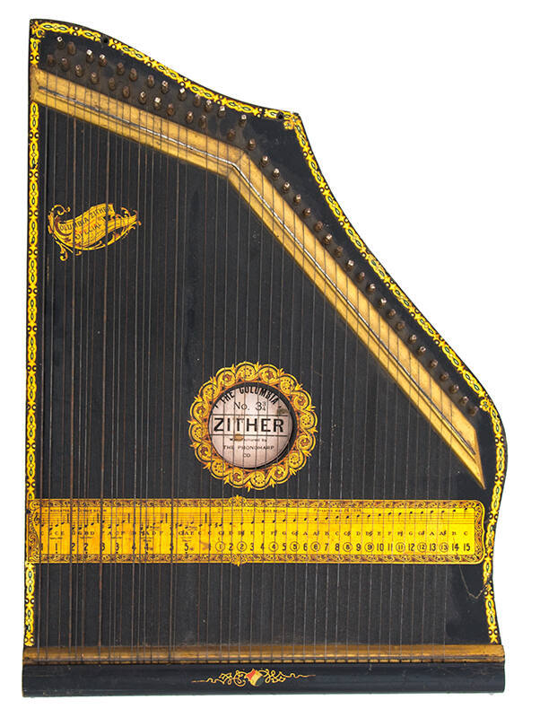 Columbia zither No. 3-3/4